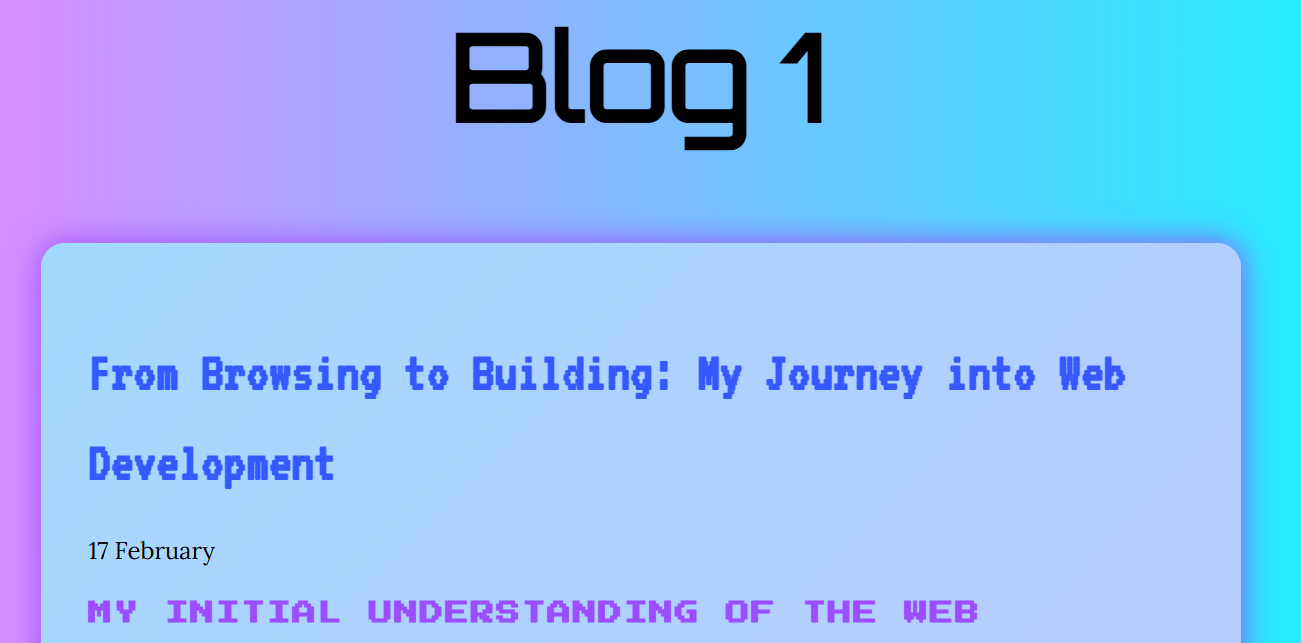 Top of Blog 1