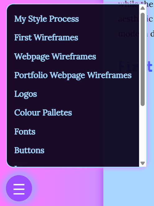 Hamburger Menu on Designs v1.0