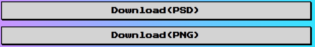 Fight Stick PDF & PSD Download Buttons