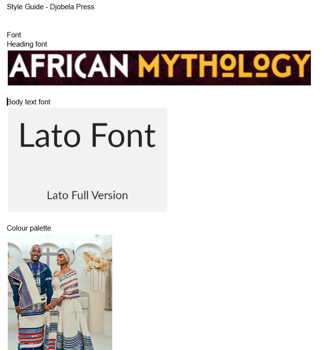 Group Font Selection