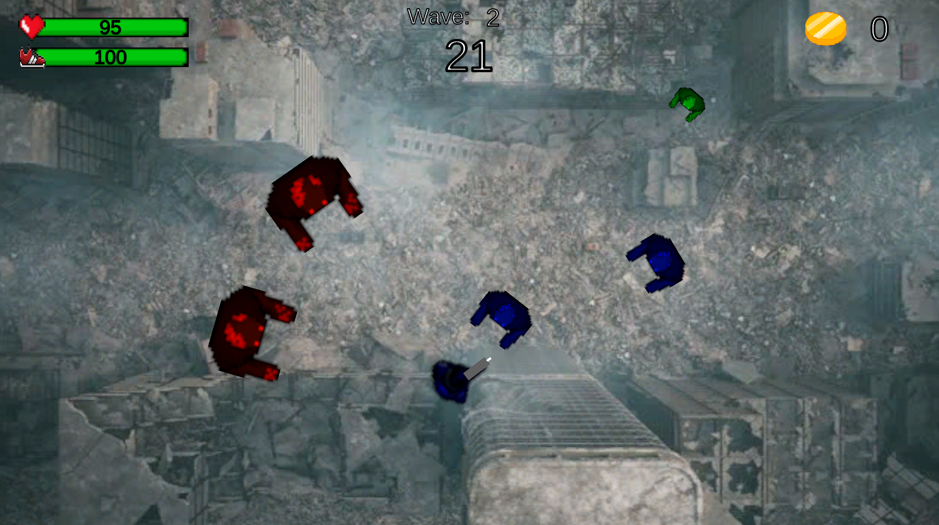 Roguelike Shooter game - gameplay 1